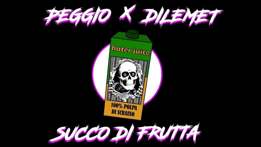 Cover della canzone 'SUCCØ DI FRUTTA' di Niceboy Balenci, Peggio