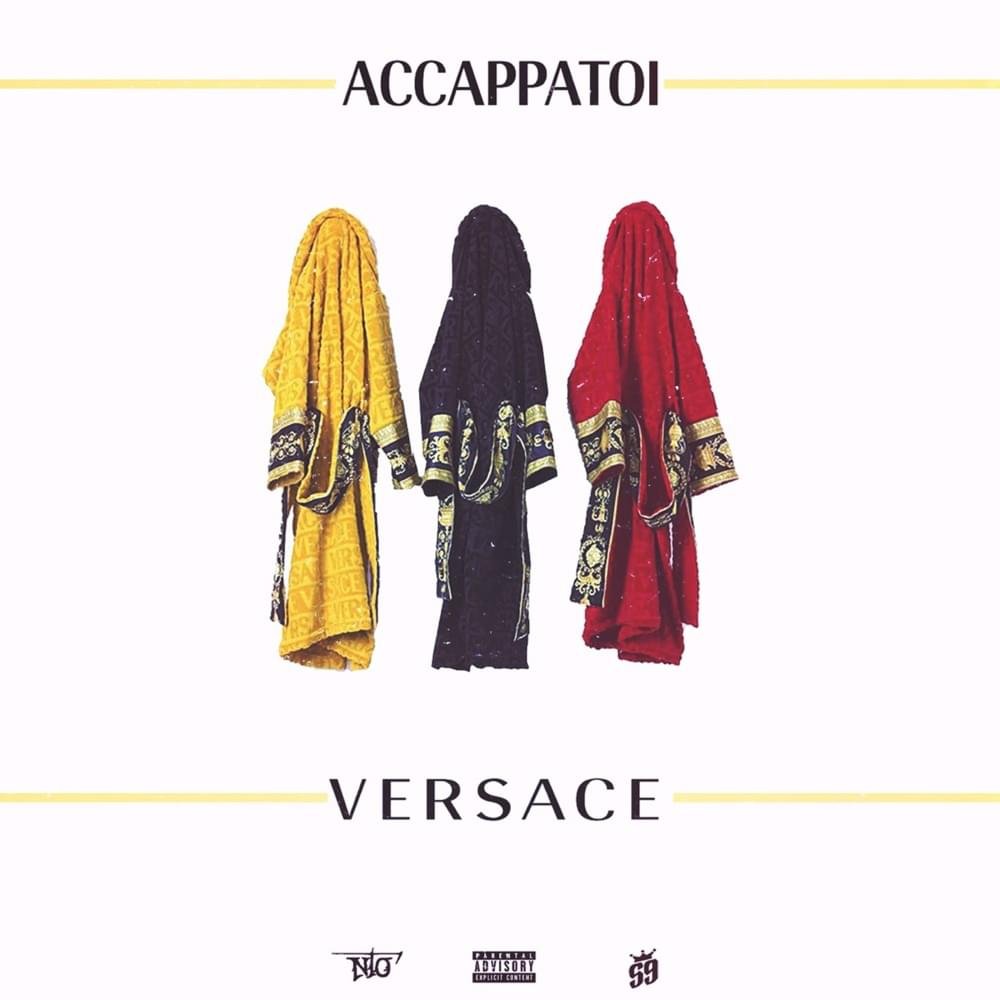 Cover della canzone 'Accappatoi Versace' di Ntò
