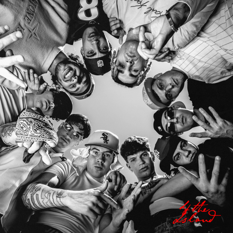 Cover dell'album '4 The Island' di Nuova Sardegna