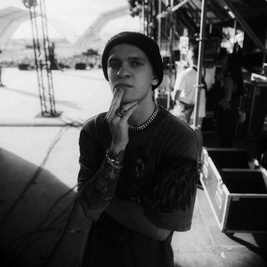 Foto di Oleg Brovchenko, artista con ruolo nel rap italiano