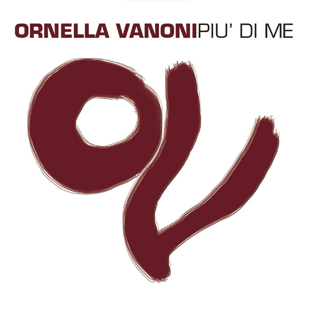 Cover dell'album 'Più di me' di Ornella Vanoni