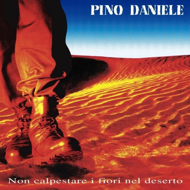 Cover dell'album 'Non Calpestare I Fiori Nel Deserto' di Pino Daniele