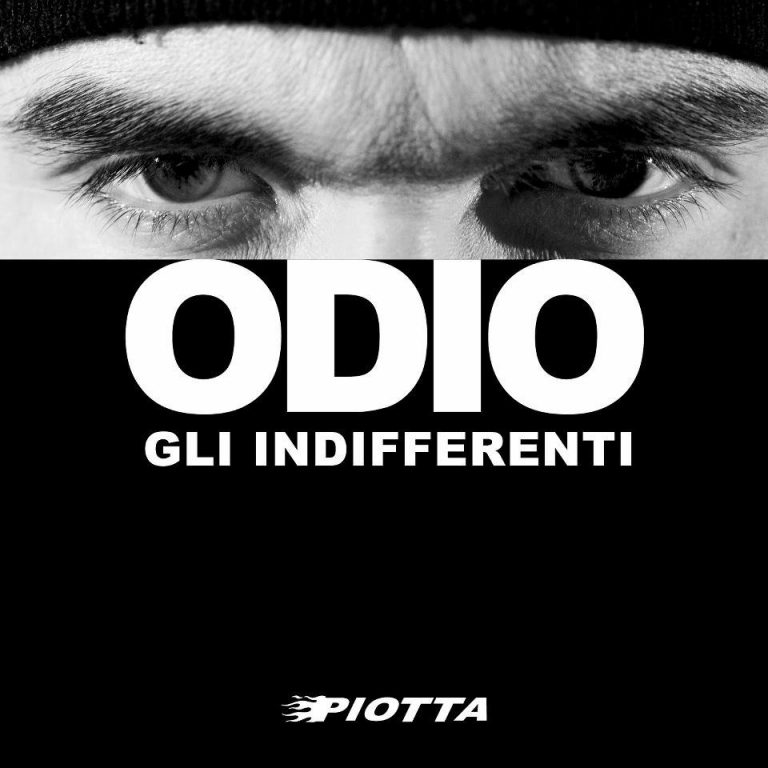 Cover dell'album 'Odio Gli Indifferenti' di Piotta