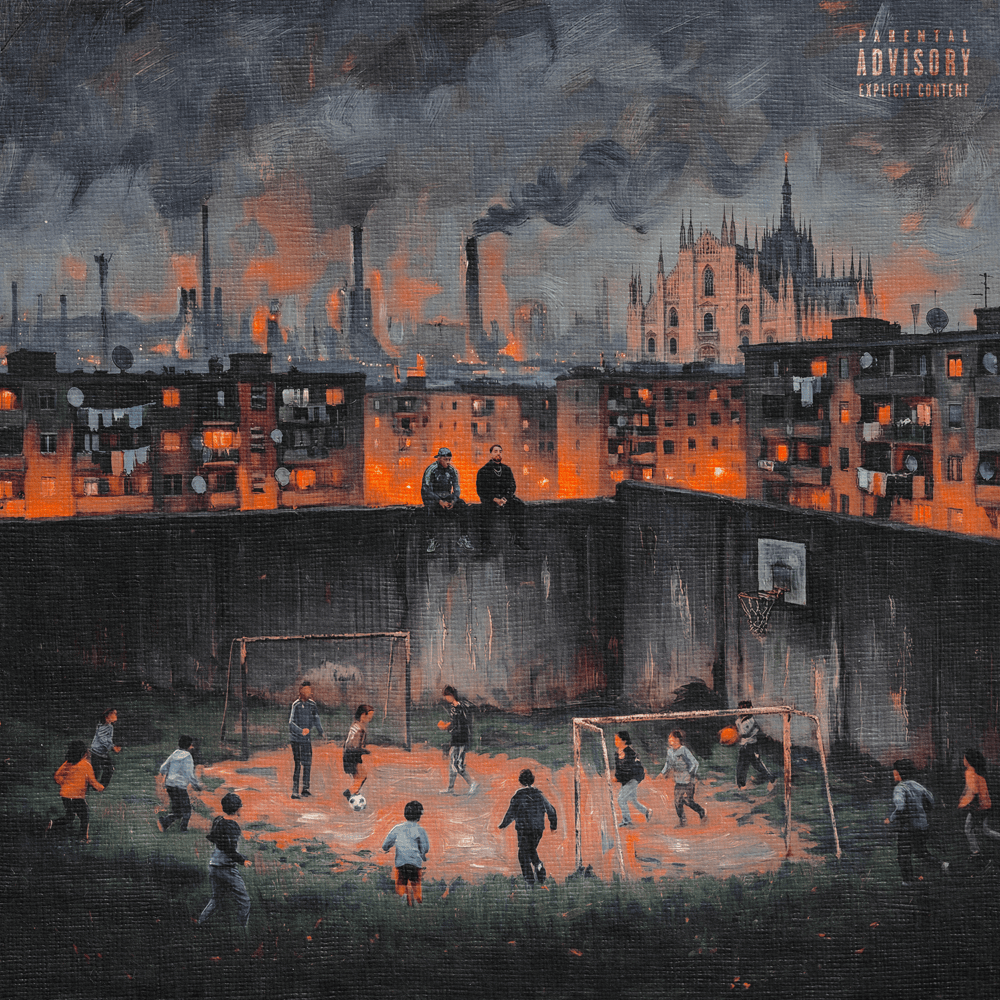 Cover della canzone 'GIOVANI A METÀ' di Rame ft. Nabi