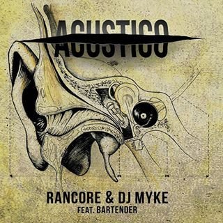Cover dell'album 'Acustico' di Rancore, DJ Myke
