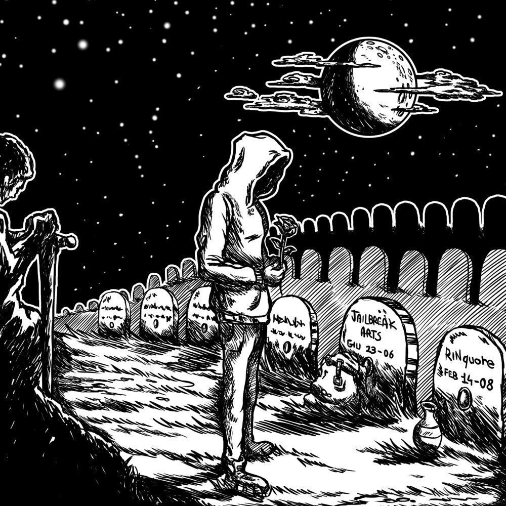 Cover della canzone 'Esercizi di stile' di Rancore ft. RINquore