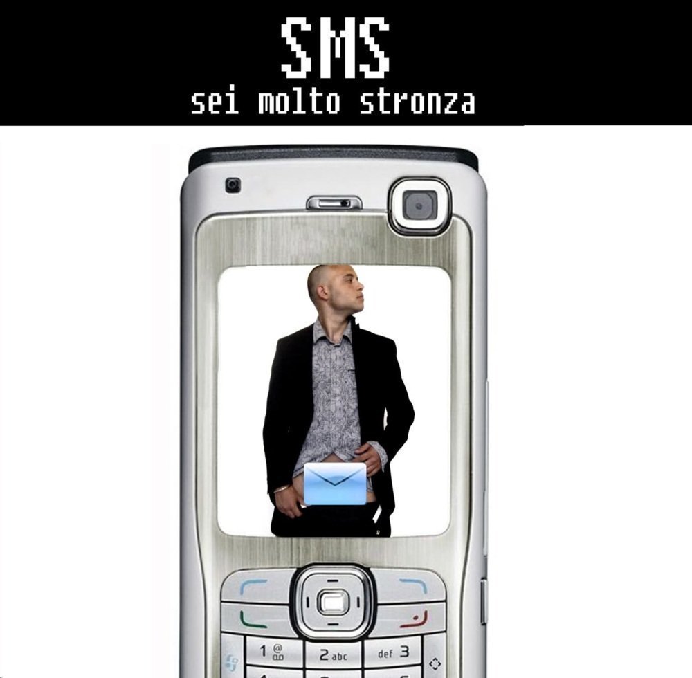 Cover dell'album 'S.M.S. (Sei Molto Stronza)' di Rancore