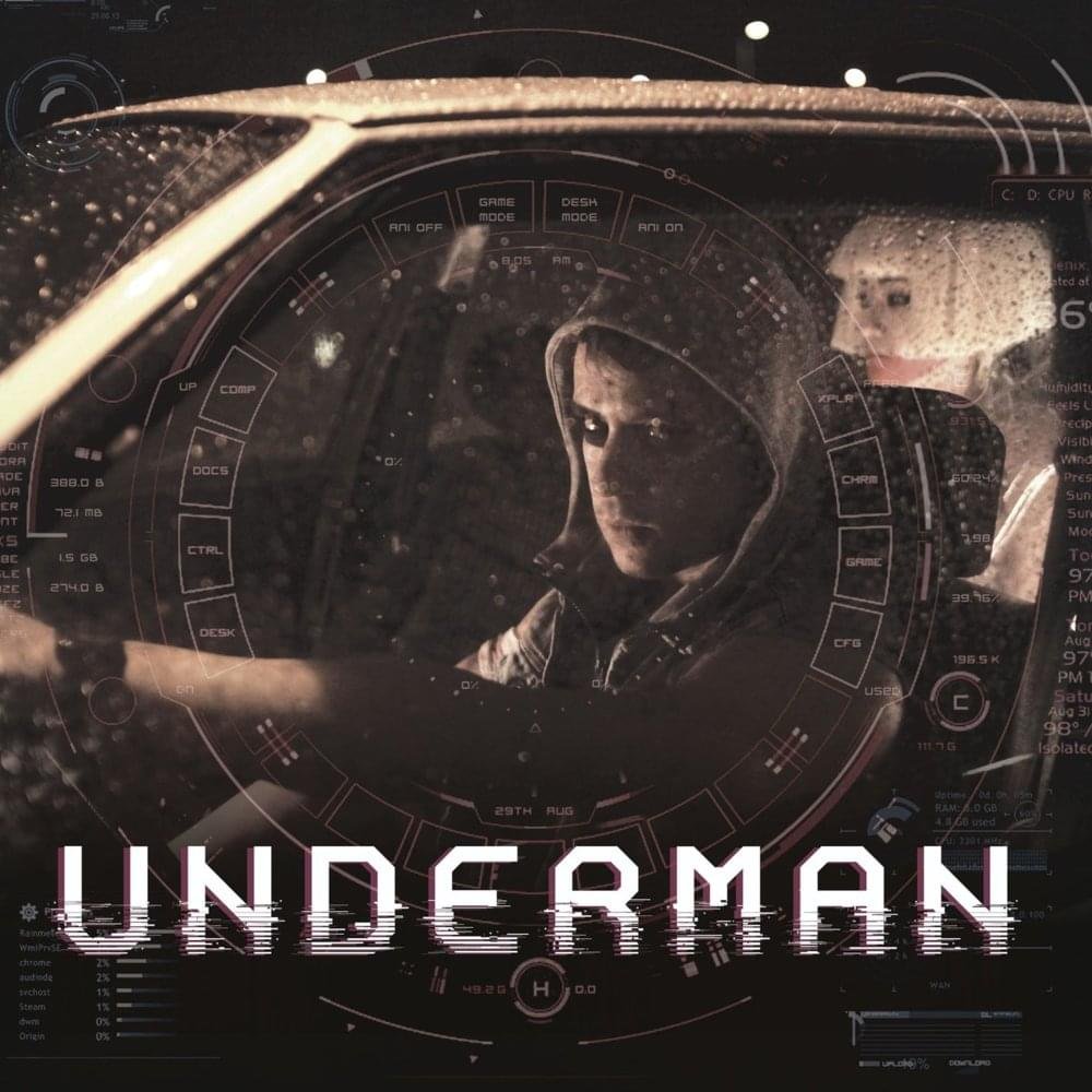 Cover della canzone 'Underman' di Rancore