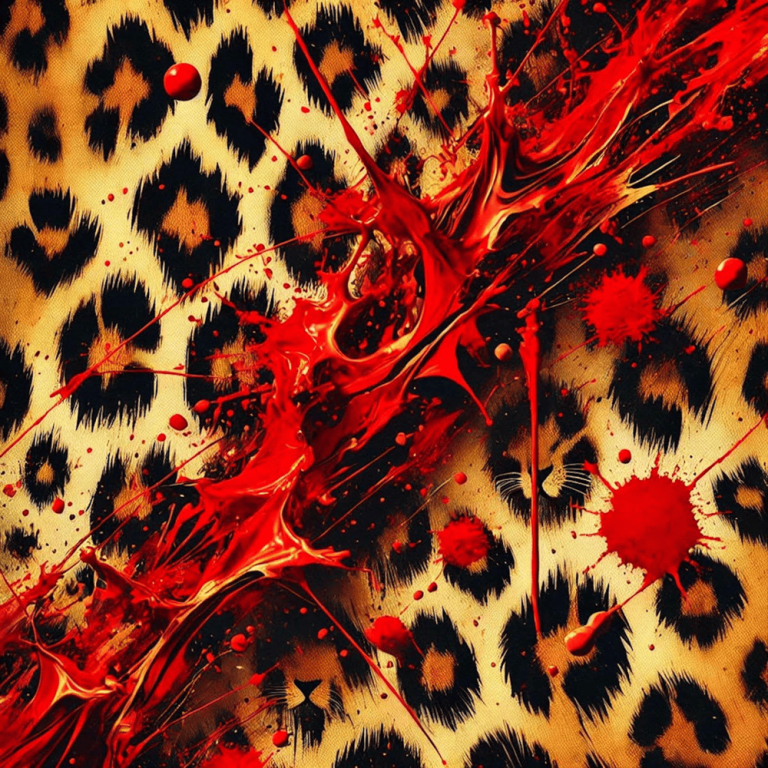 Cover dell'album 'LEOPARD EATS FACE' di Ras Kass