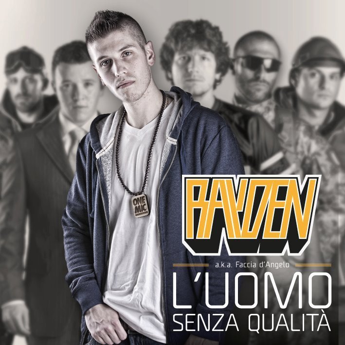 Cover dell'album 'L’Uomo Senza Qualità' di Rayden (ITA)