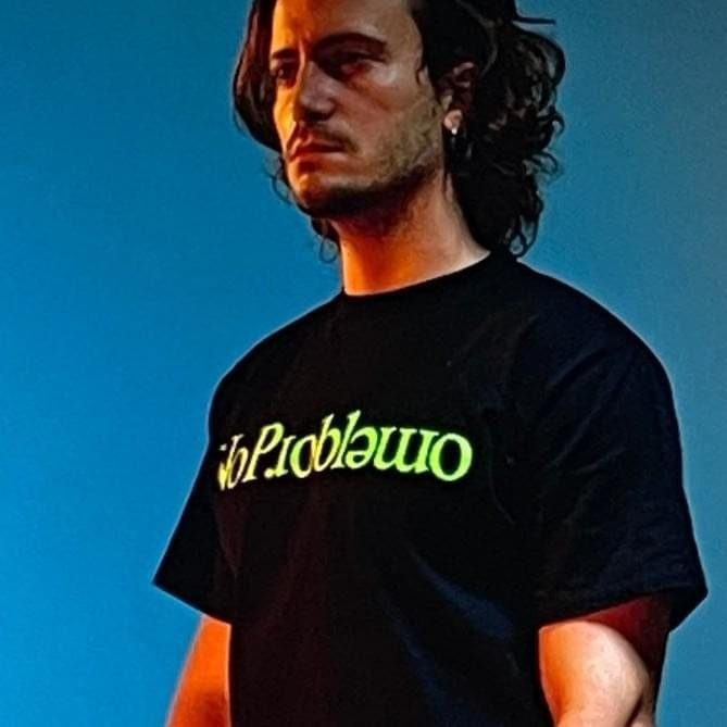 Foto di Riccardo Dubitante, artista con ruolo nel rap italiano