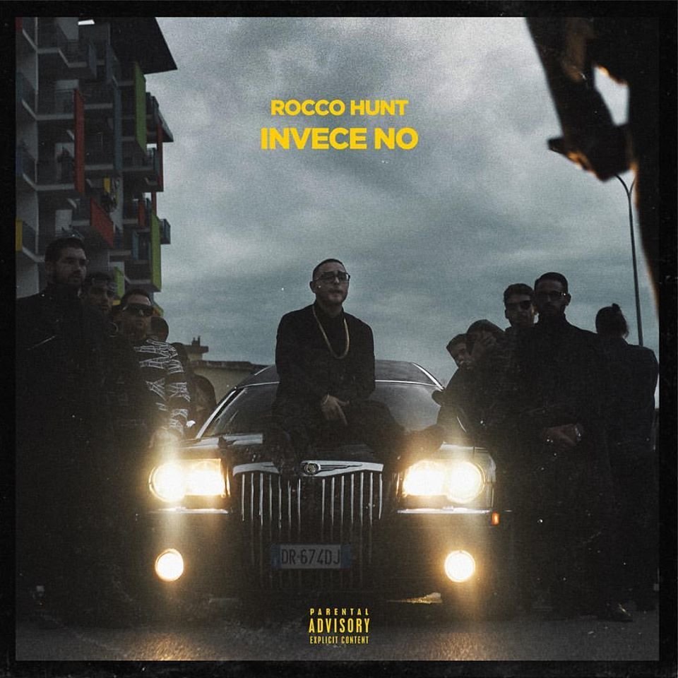 Cover della canzone 'Invece No' di Rocco Hunt