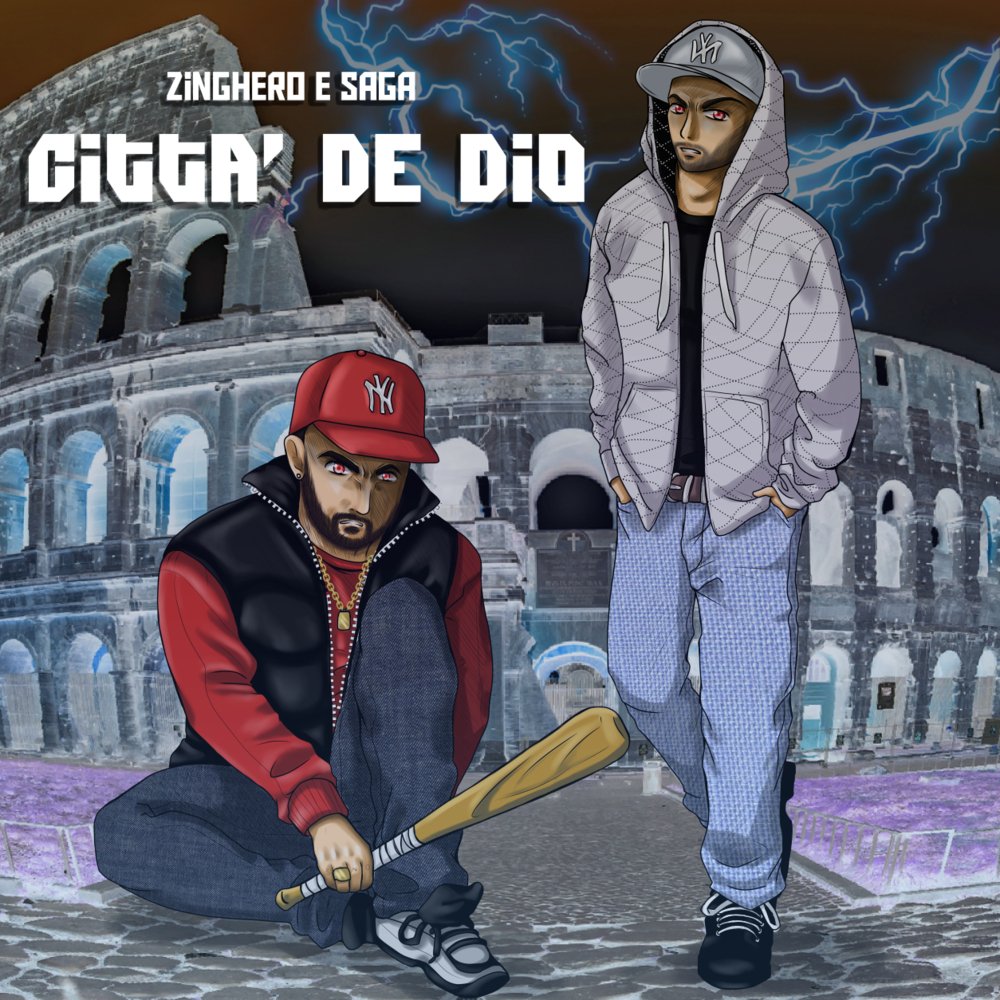 Cover dell'album 'Città De Dio' di Saga Er Secco, Zinghero