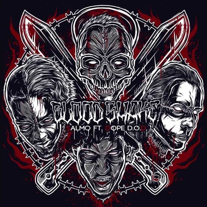 Cover della canzone 'Blood Shake' di Salmo ft. Dope D.O.D.