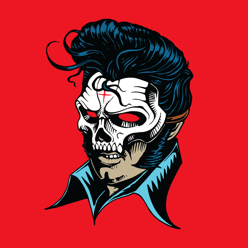 Cover dell'album 'Hellvisback' di Salmo