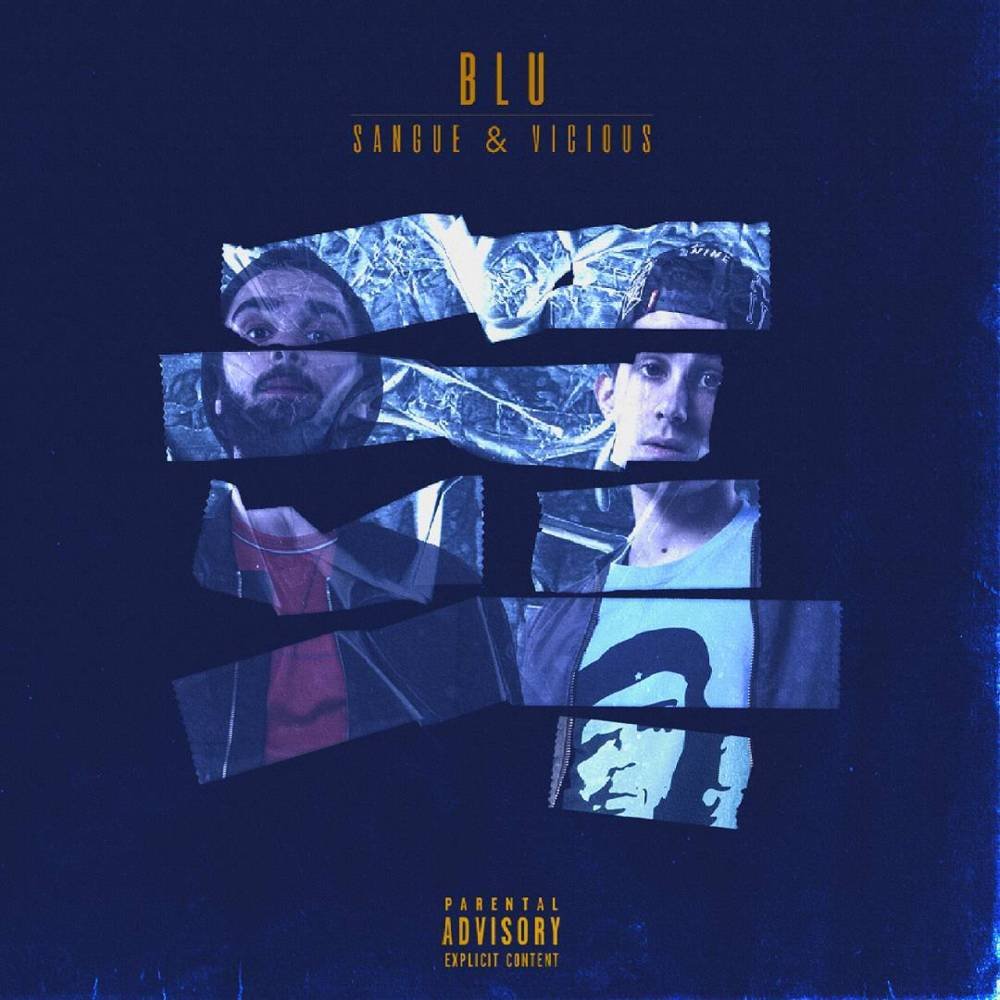 Cover dell'album 'Blu' di Sangue & Vicious