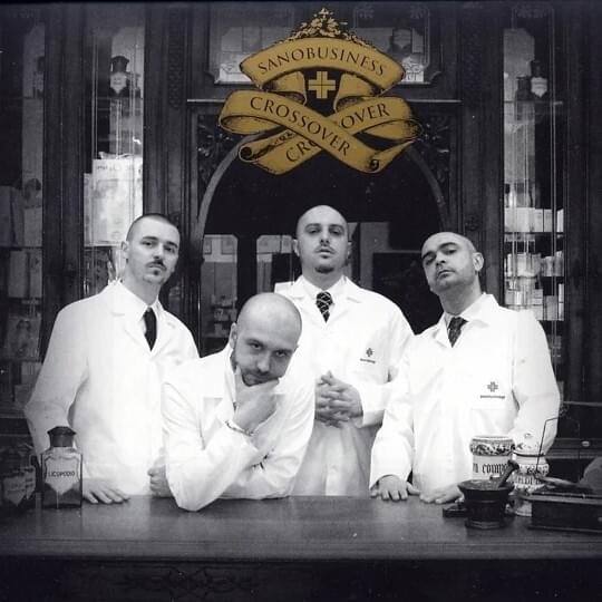 Cover dell'album 'Crossover' di Sano Business