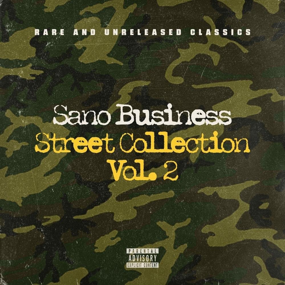 Cover dell'album 'Street Collection, Vol. 2' di Sano Business
