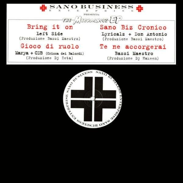 Cover dell'album 'The Micragnous EP' di Sano Business