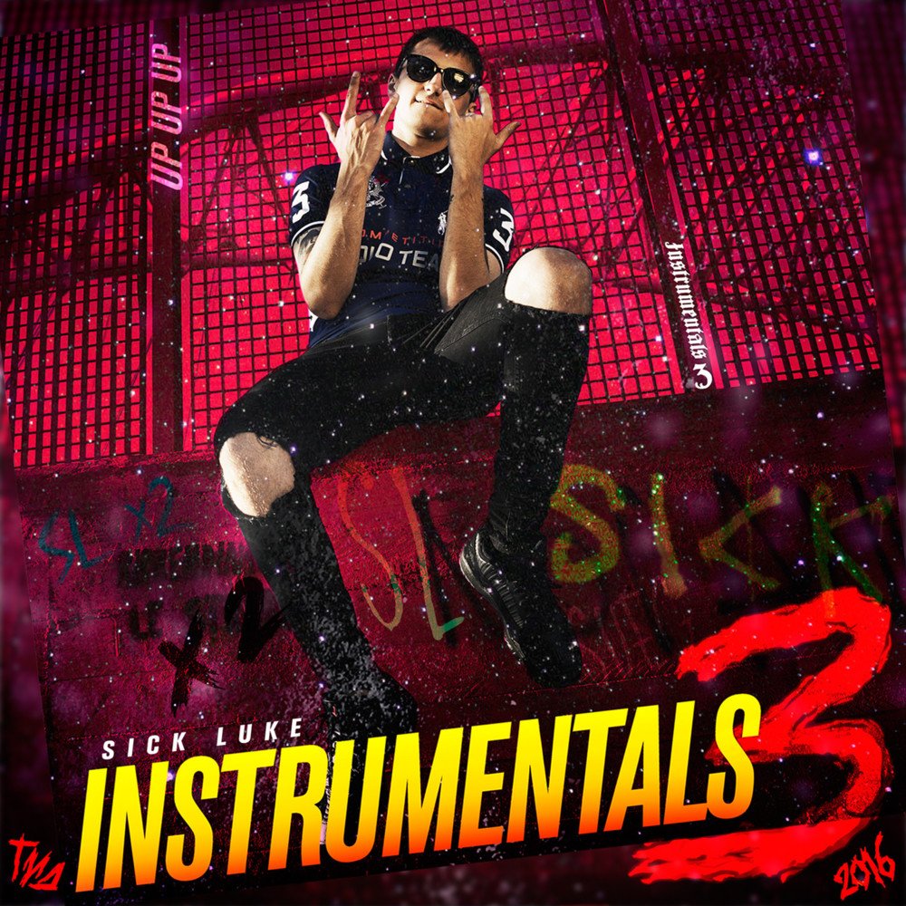 Cover dell'album 'Instrumentals 3' di Sick Luke