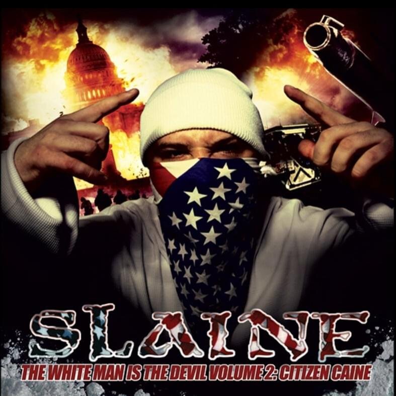 Cover dell'album 'The White Man Is The Devil Volume 2: Citizen Caine' di Slaine