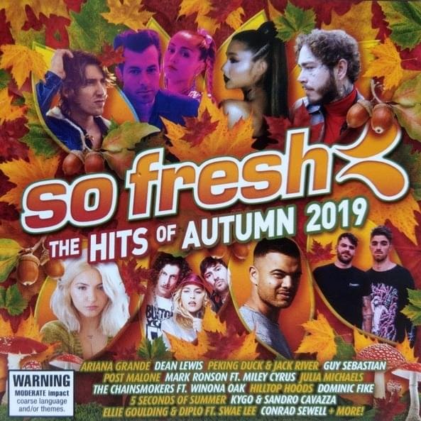 Cover dell'album 'So Fresh: The Hits Of Autumn 2019'