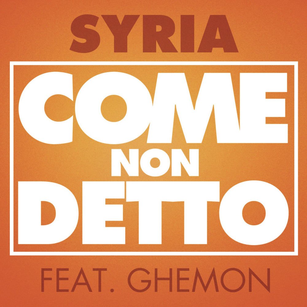 Cover della canzone 'Come non detto' di Syria ft. Ghemon