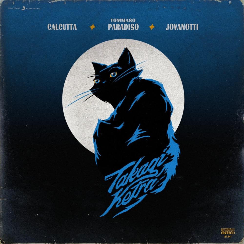 Cover della canzone 'La Luna e la Gatta' di Takagi & Ketra ft. Calcutta, Jovanotti, Tommaso Paradiso