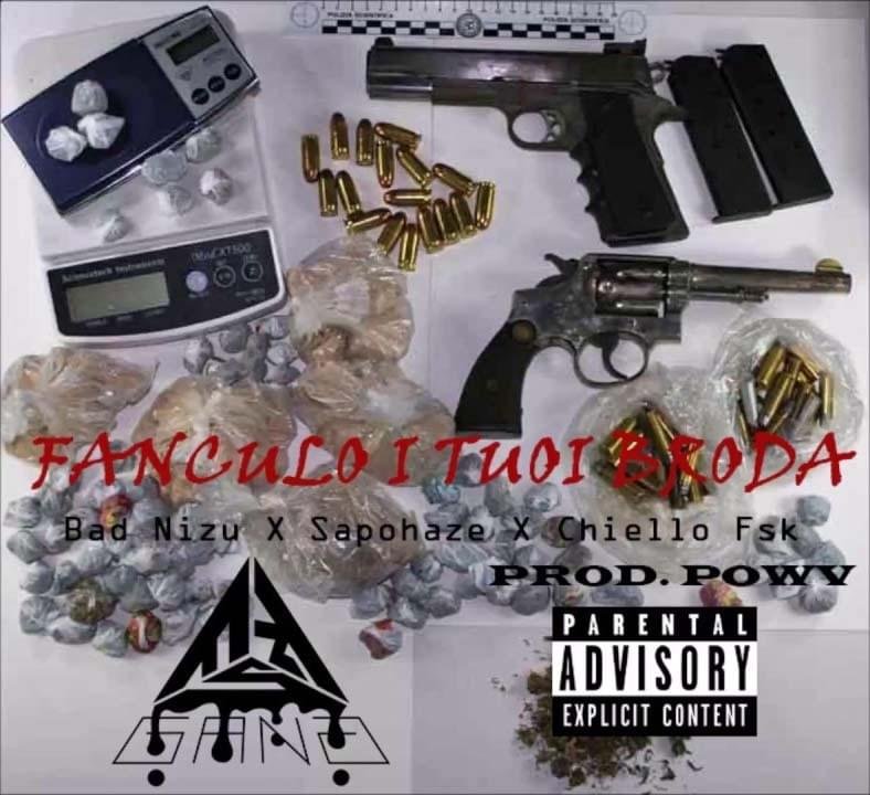 Cover della canzone '(inedito) Fanculo i tuoi broda' di Thugnizü ft. Sapobully, chiello