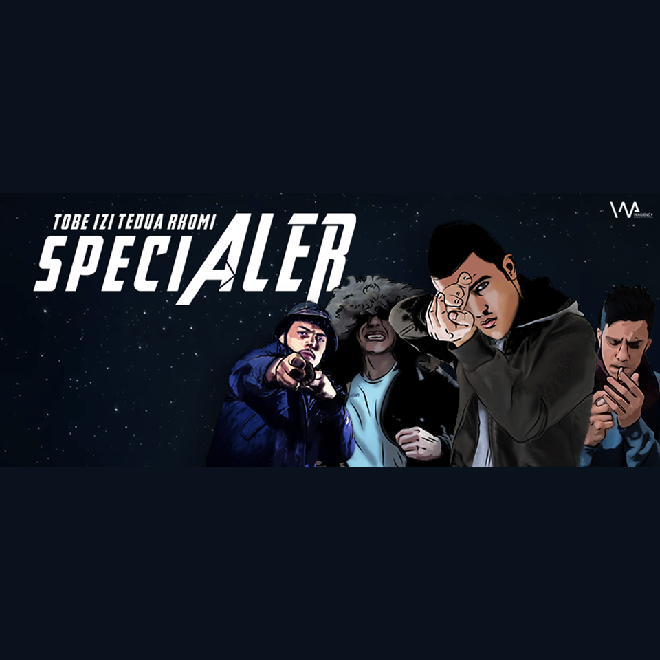 Cover della canzone 'SpeciAler' di Tobe ft. Izi, Rkomi, Tedua