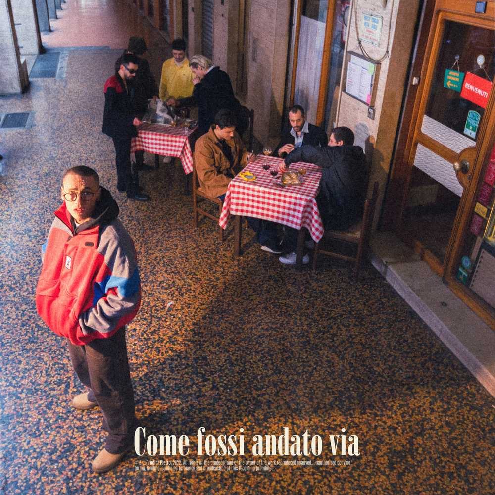 Cover della canzone 'Come fossi andato via' di Tredici Pietro