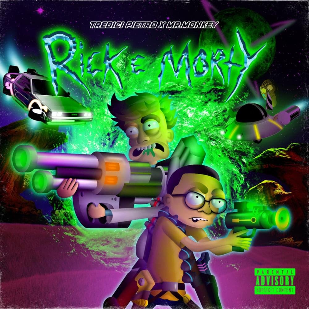 Cover della canzone 'Rick e Morty' di Tredici Pietro