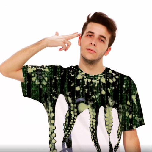 Foto di Tyler Strikes, artista con ruolo nel rap italiano