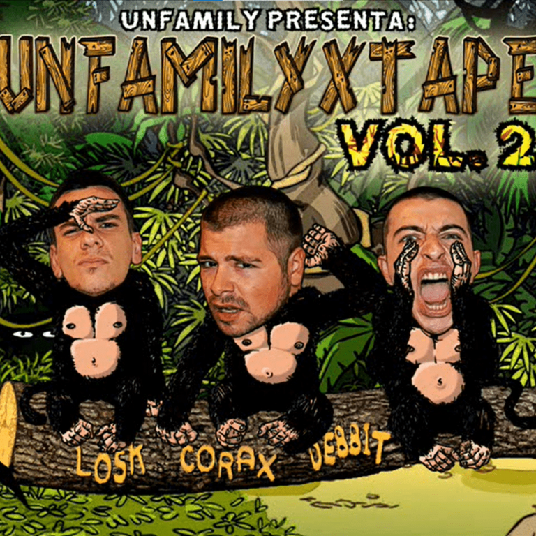 Cover dell'album 'Unfamilyxtape Vol. 2' di Unfamily