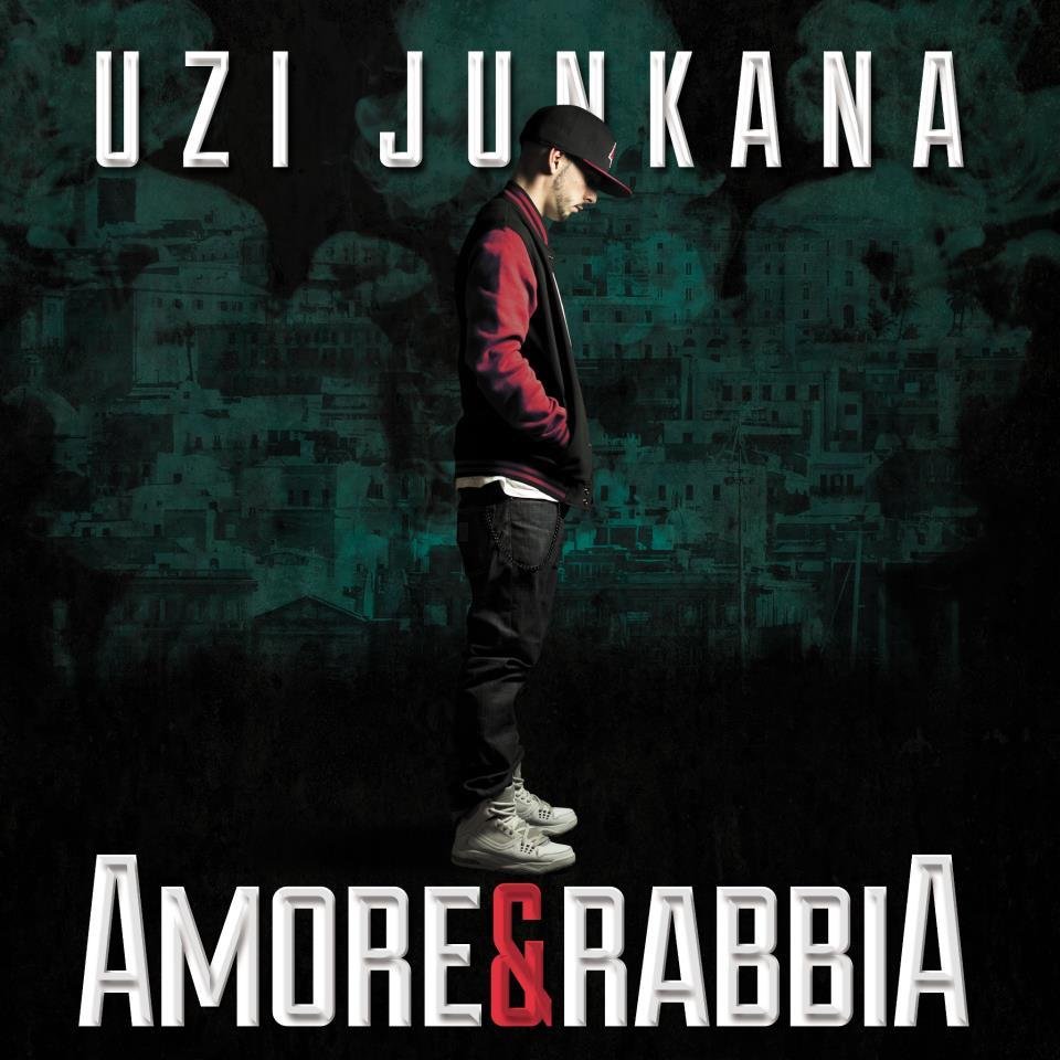 Cover dell'album 'Amore e rabbia' di Uzi Junkana