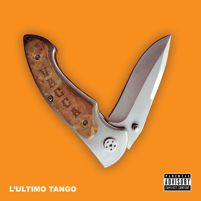 Cover dell'album 'L’ultimo tango' di Vacca