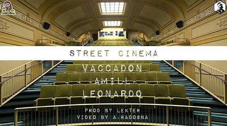 Cover della canzone 'Street Cinema' di Vacca ft. Amill Leonardo