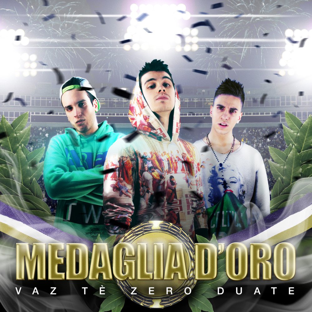 Cover dell'album 'Medaglia D’Oro' di Vaz Tè, Tedua