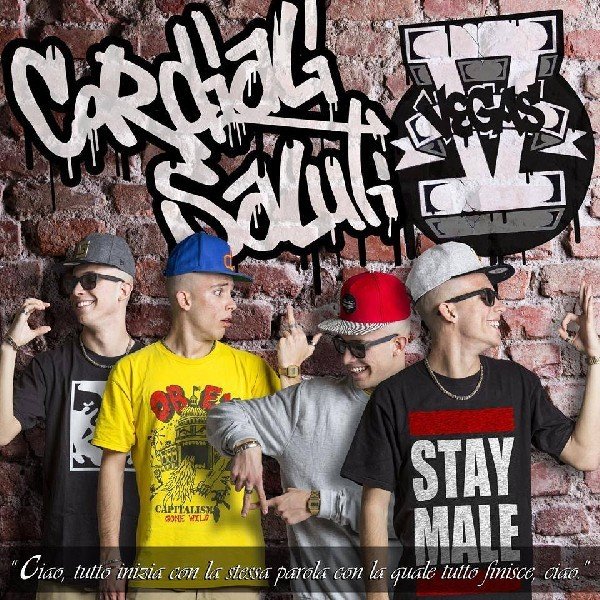 Cover dell'album 'Cordiali Saluti Skillstape' di Vegas Jones