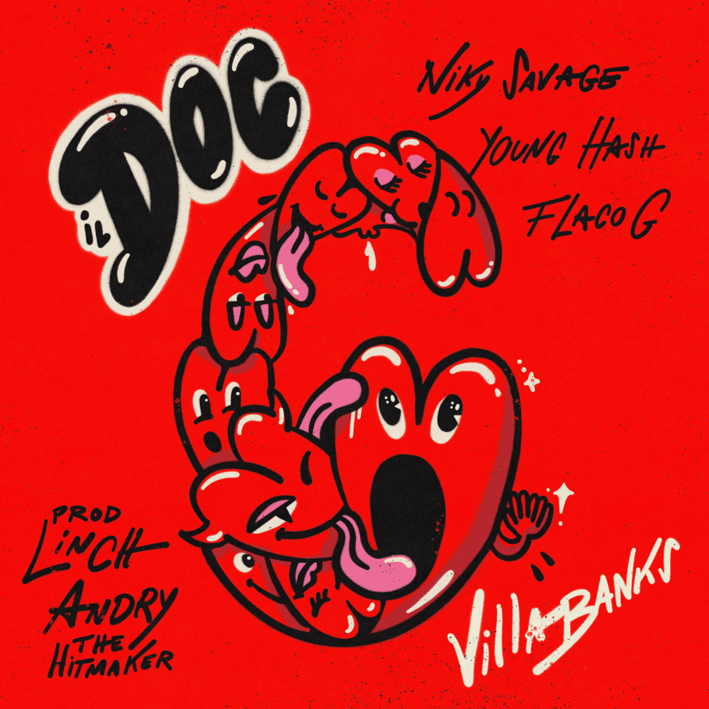 Cover della canzone 'Il Doc 6' di VillaBanks ft. Flaco G, Niky Savage, Young Hash