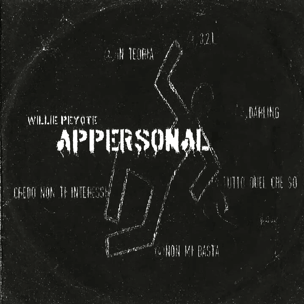 Cover dell'album 'Appersonal - EP' di Willie Peyote
