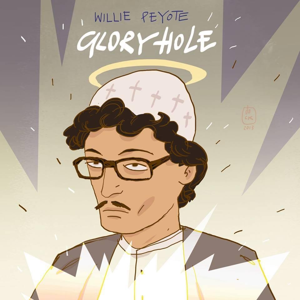 Cover della canzone 'Glory Hole' di Willie Peyote
