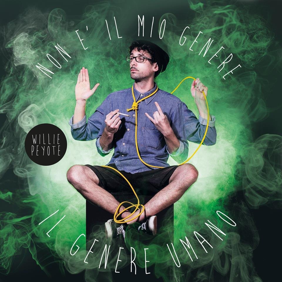 Cover dell'album 'Non è il mio genere, il genere umano' di Willie Peyote