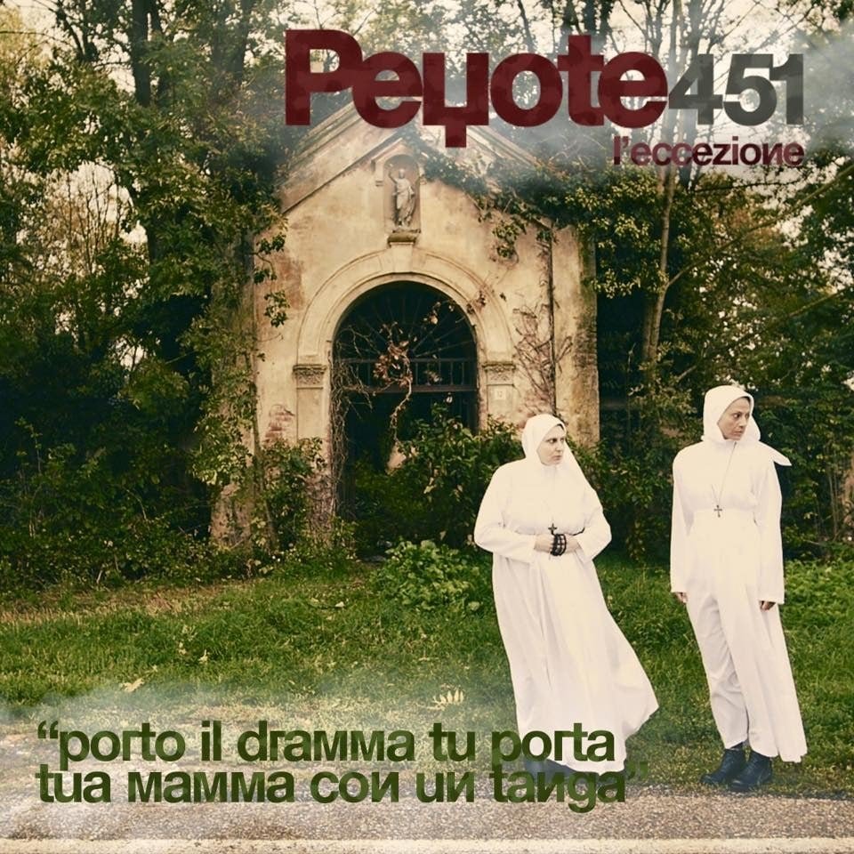 Cover della canzone 'Peyote 451 (L’eccezione)' di Willie Peyote