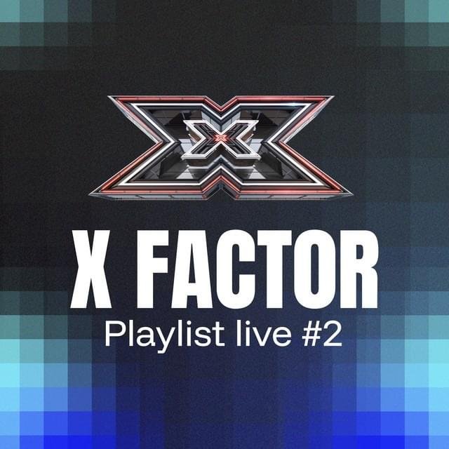 Cover dell'album 'X Factor 2025 - Playlist Live #2' di X Factor Italia