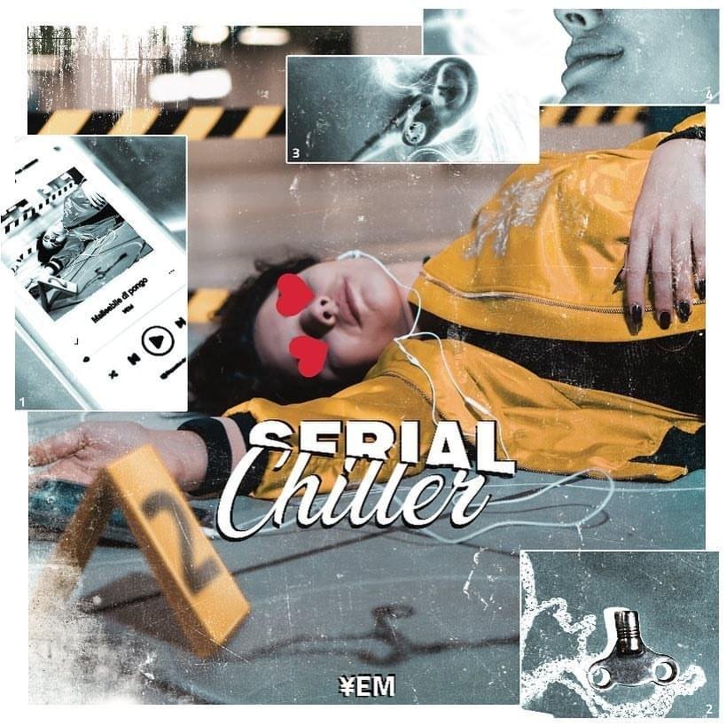 Cover dell'album 'Serial Chiller' di Yem (ITA)