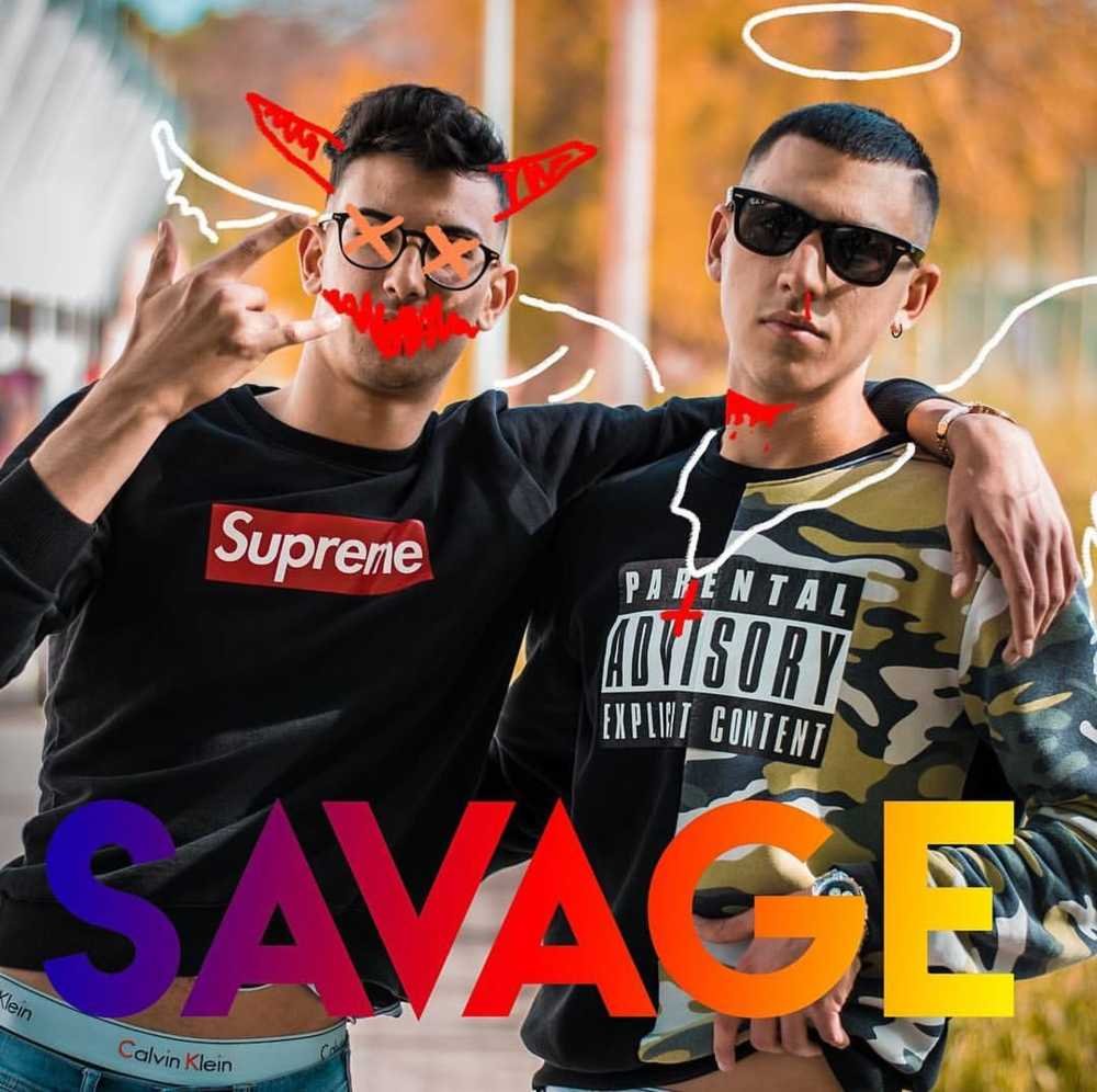 Cover della canzone 'Savage' di Young Boys (XNX) ft. Gimar