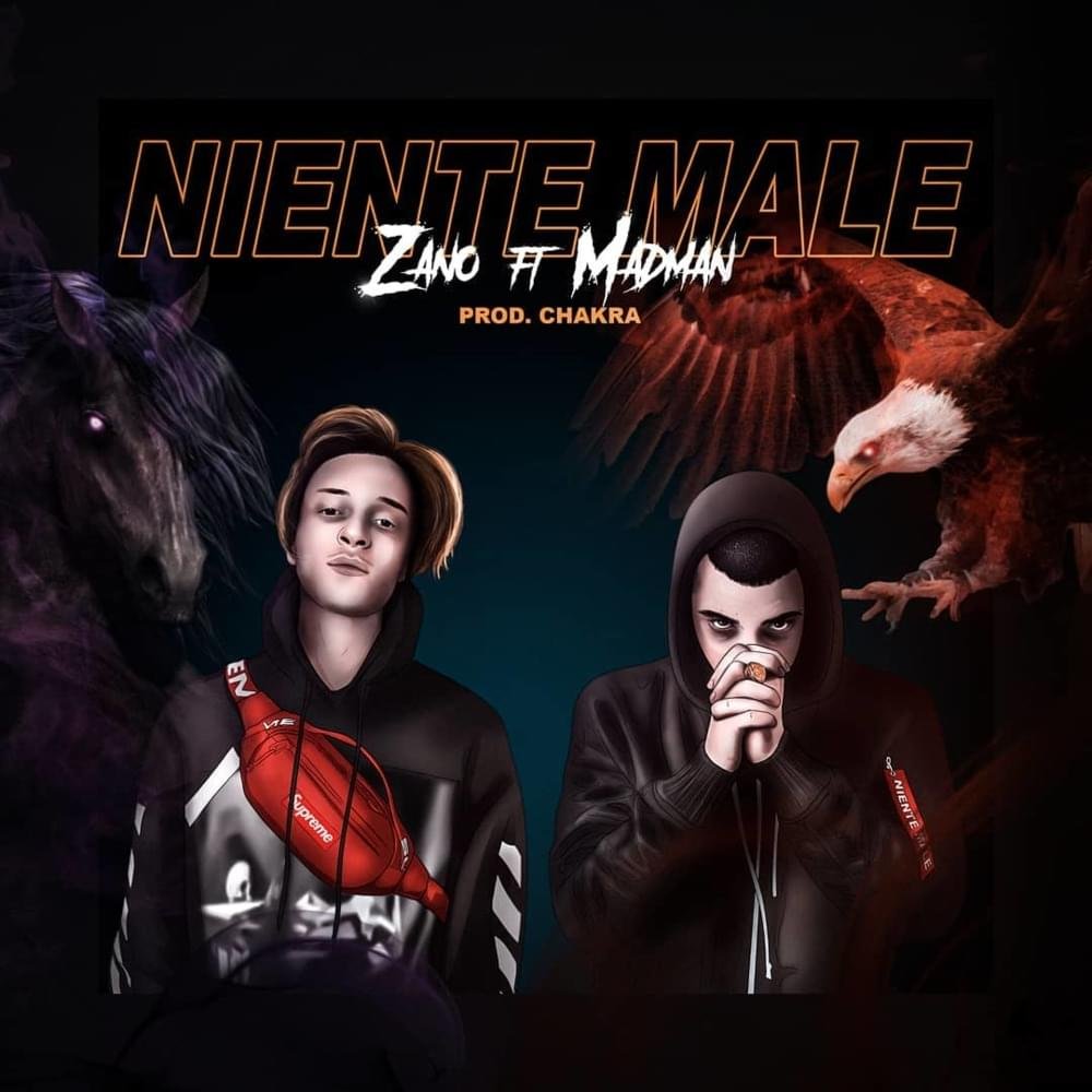 Cover della canzone 'Niente Male (RMX)' di Zano ft. MadMan