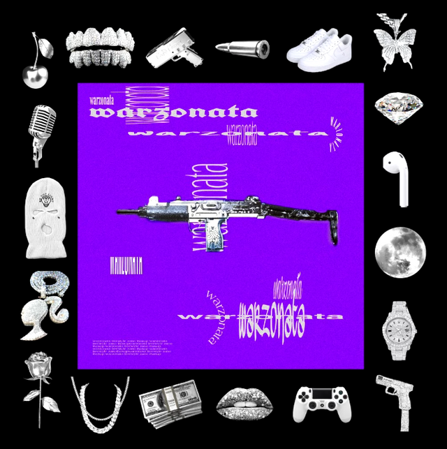 Cover della canzone 'Warzonata' di Zano, thasup