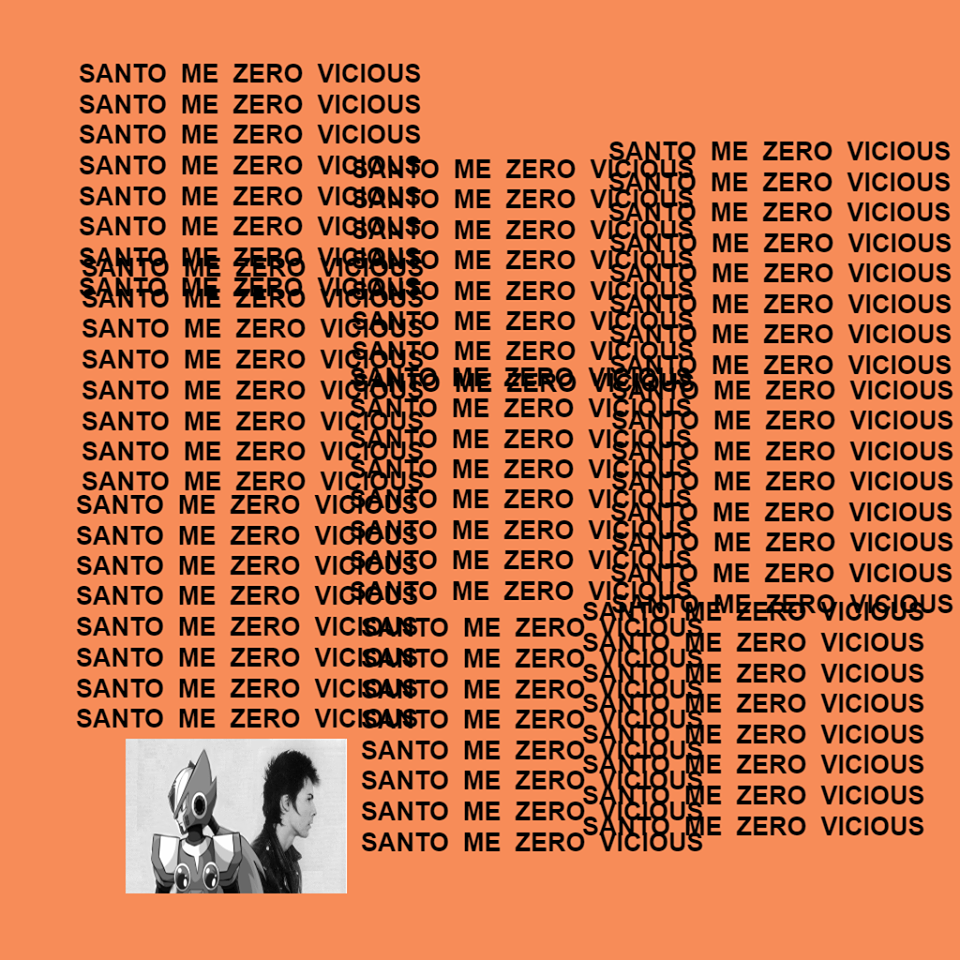 Cover della canzone 'Santo Me' di Zero Vicious